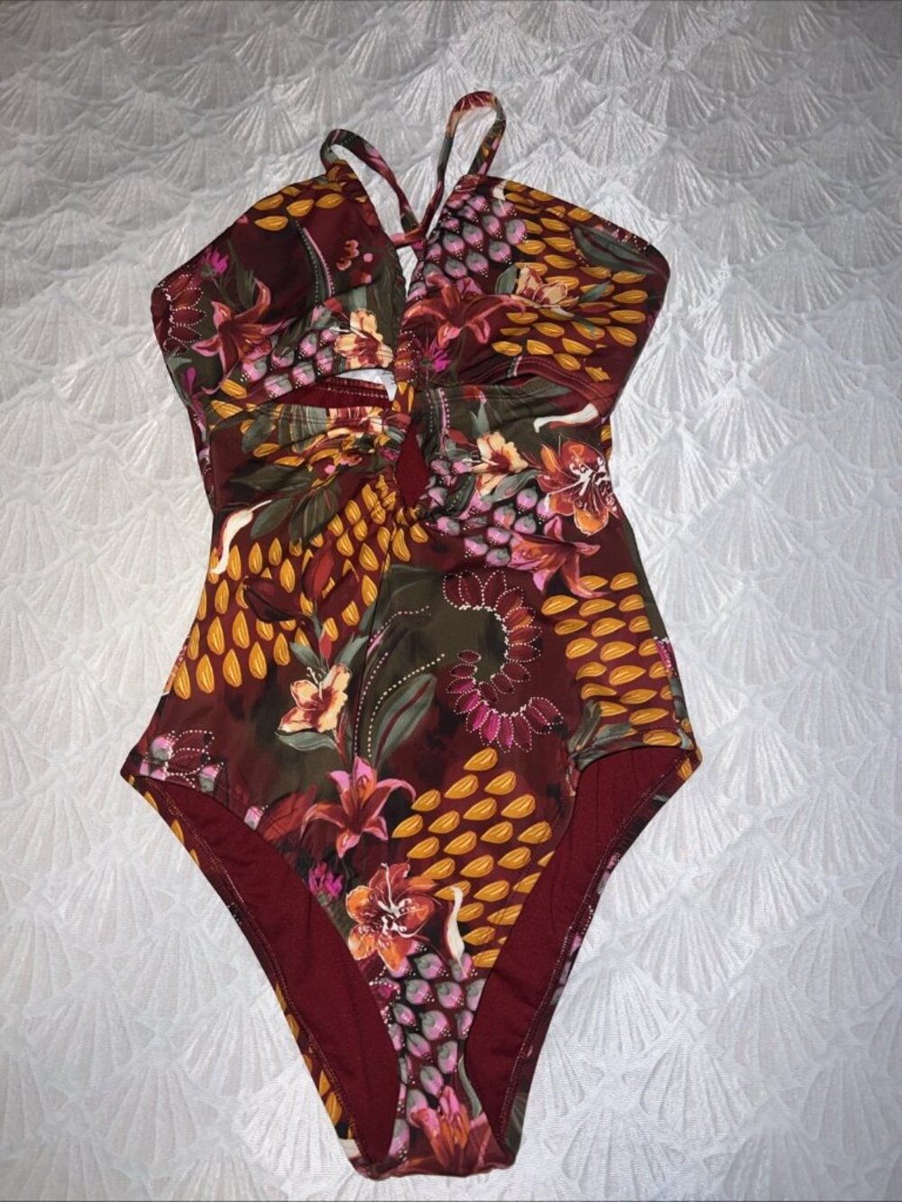 Sofia By Sofia Vergara  bathing suit one piece size S (4-6) Jungle Print NWOT ‘s